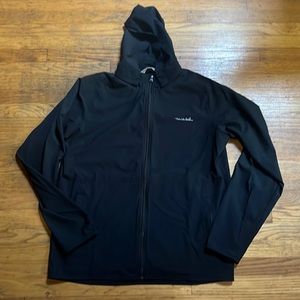 Men’s Large Travis Matthew water resistant black jacket